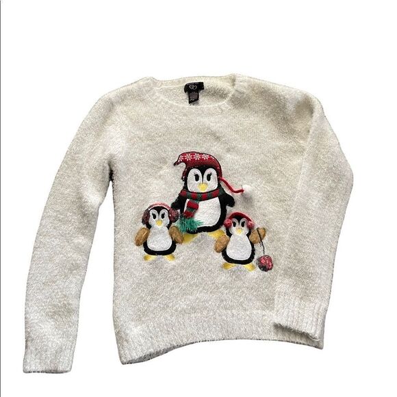 Penguin Christmas sweater Size XL - Picture 1 of 5